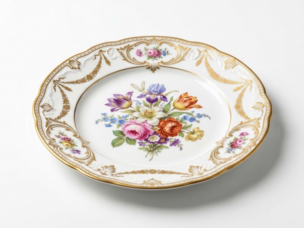 Porcelain plate identification
